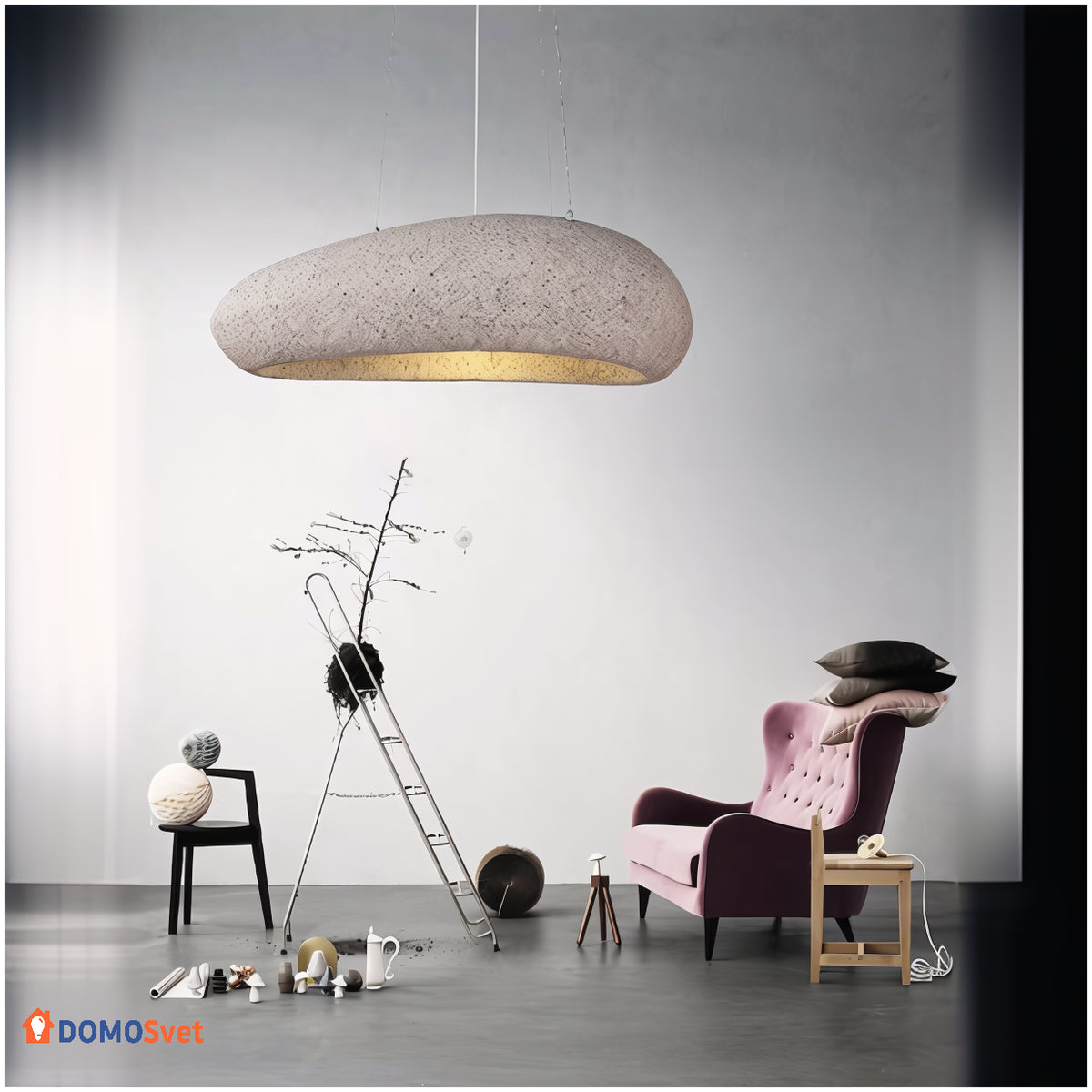 Люстра Papier Mache Long Domosvet Design 260814-249068
