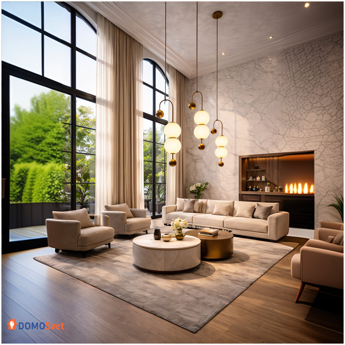 Люстра Frame 02 Domosvet Design 260814-249086