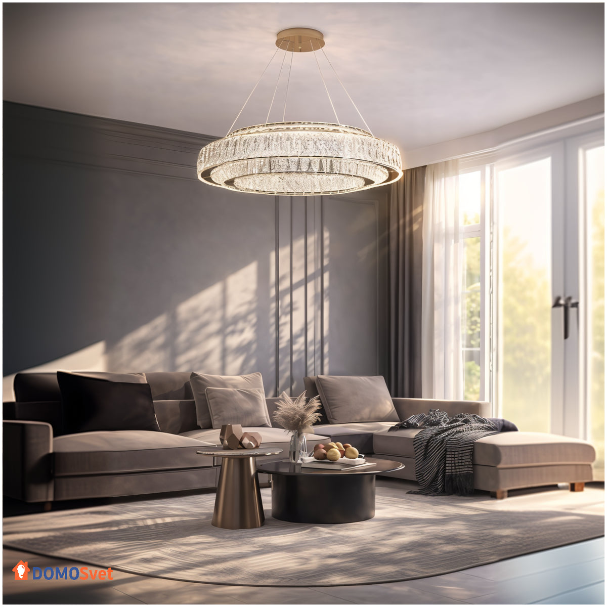Люстра Imperial Crystal Duo Domosvet Design 260814-249113