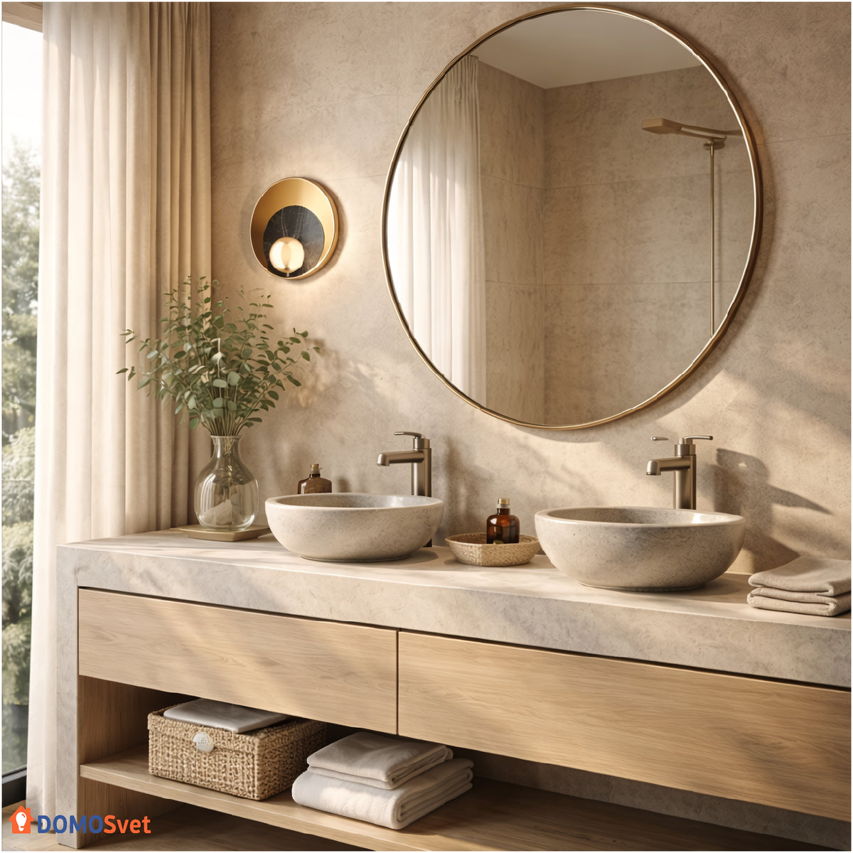 Настінний Світильник Velar Marble Domosvet Design 260814-249127
