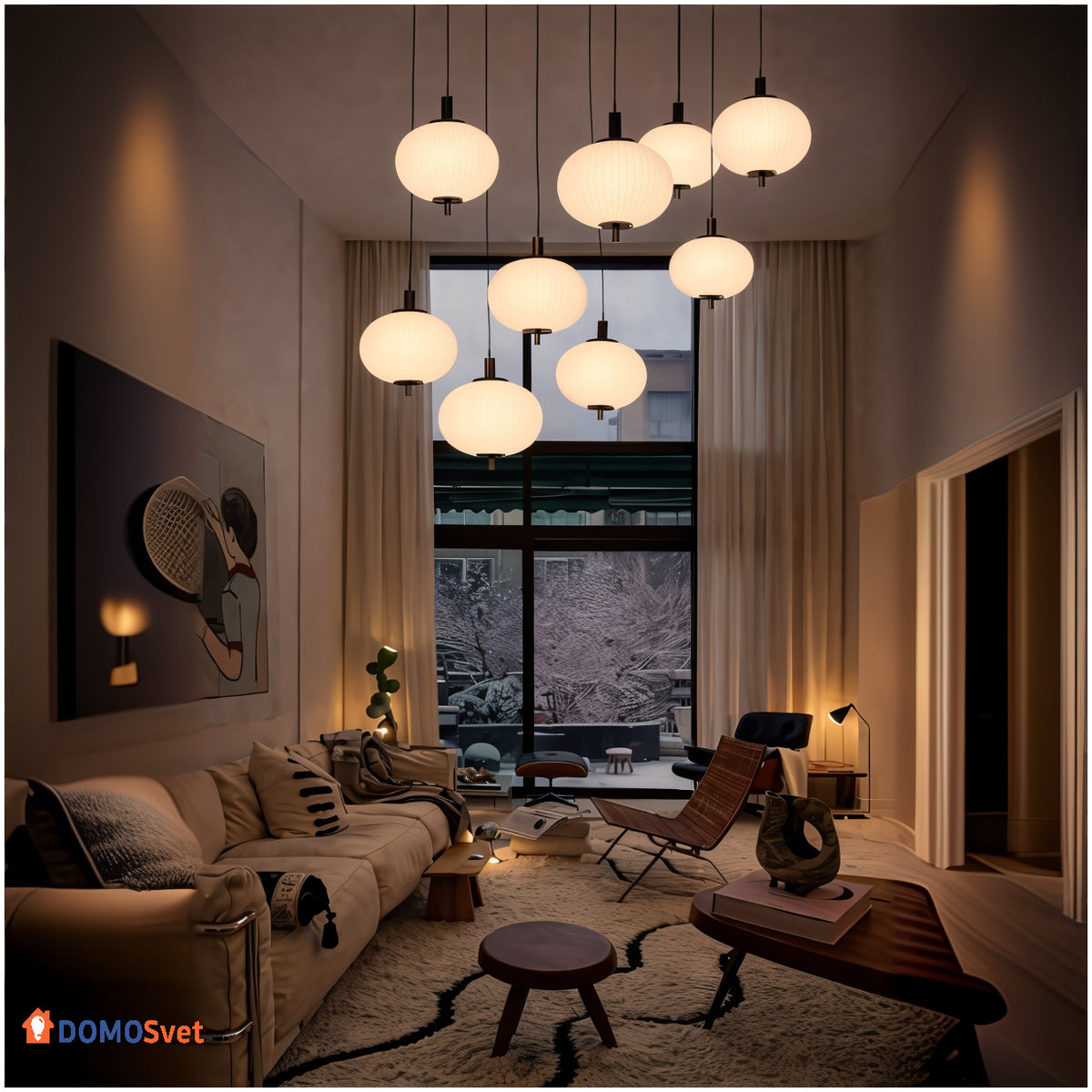 Люстра Nami A Domosvet Design 260814-249137