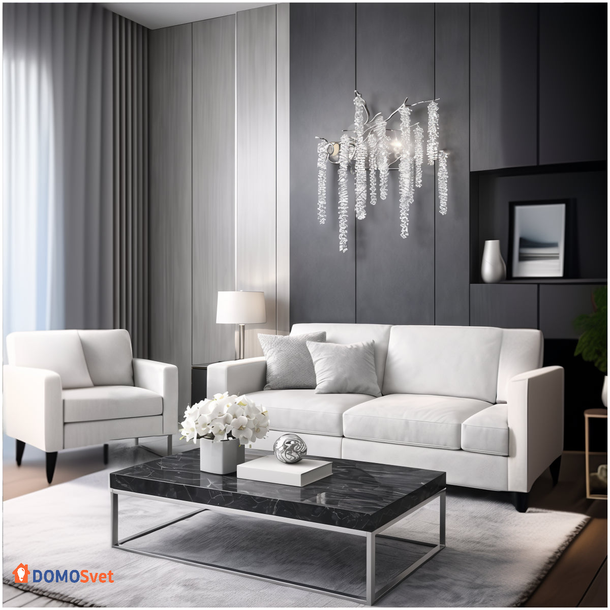 Настінний Світильник Deco Crystal Domosvet Design 260814-249162
