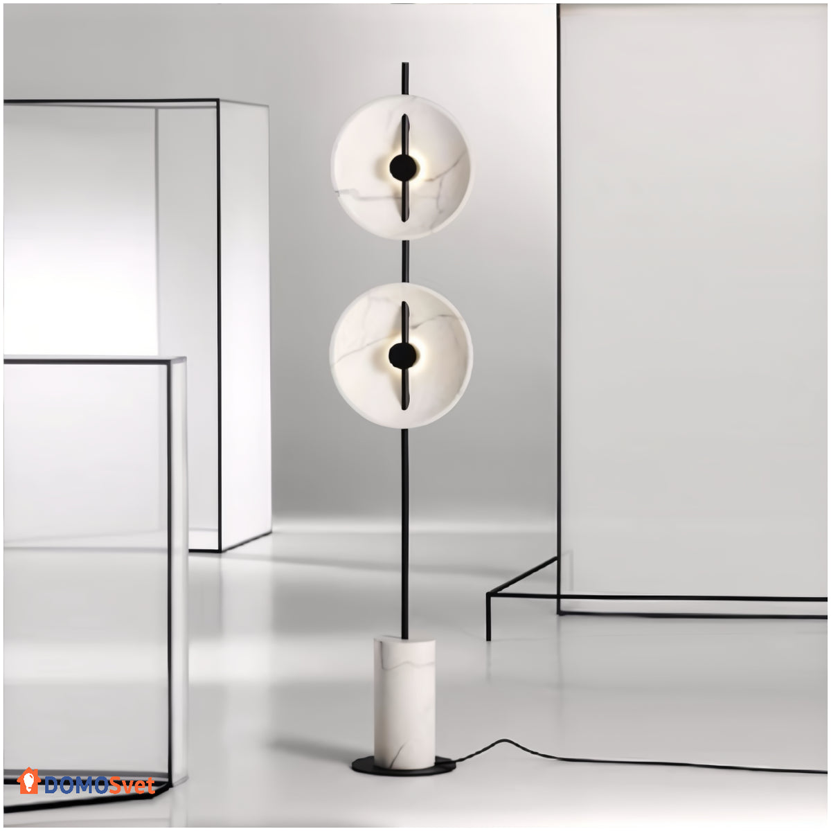Підлоговий Торшер Mooney Floor Lamp Domosvet Design 260814-249165
