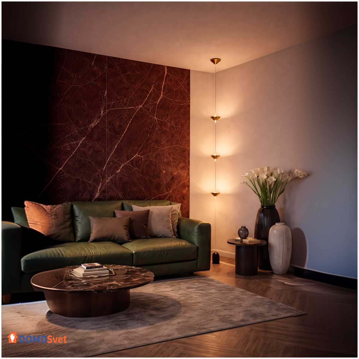 Торшер Axis Glow Domosvet Design 260814-249170