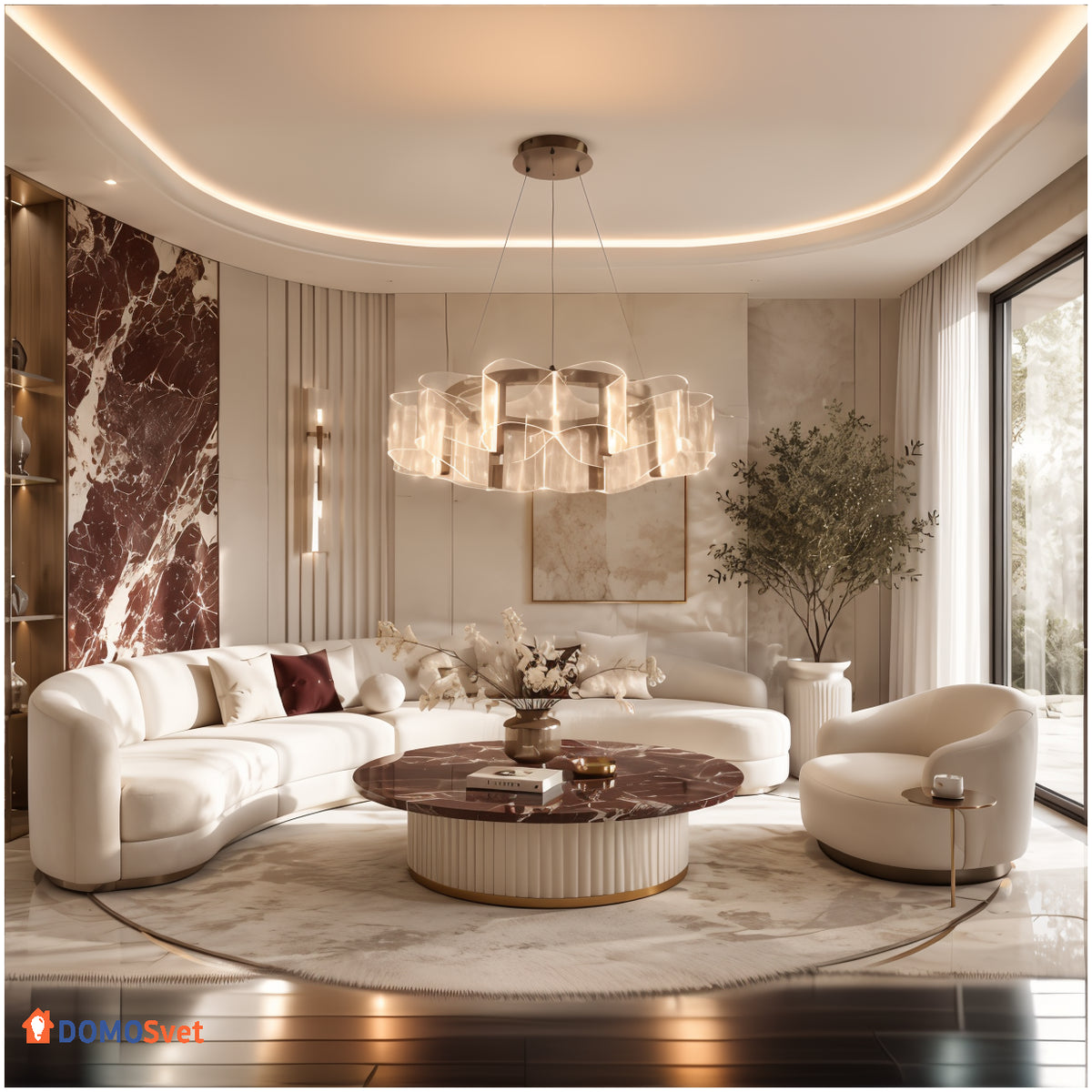 Люстра Formi Led Domosvet Design 260814-249185