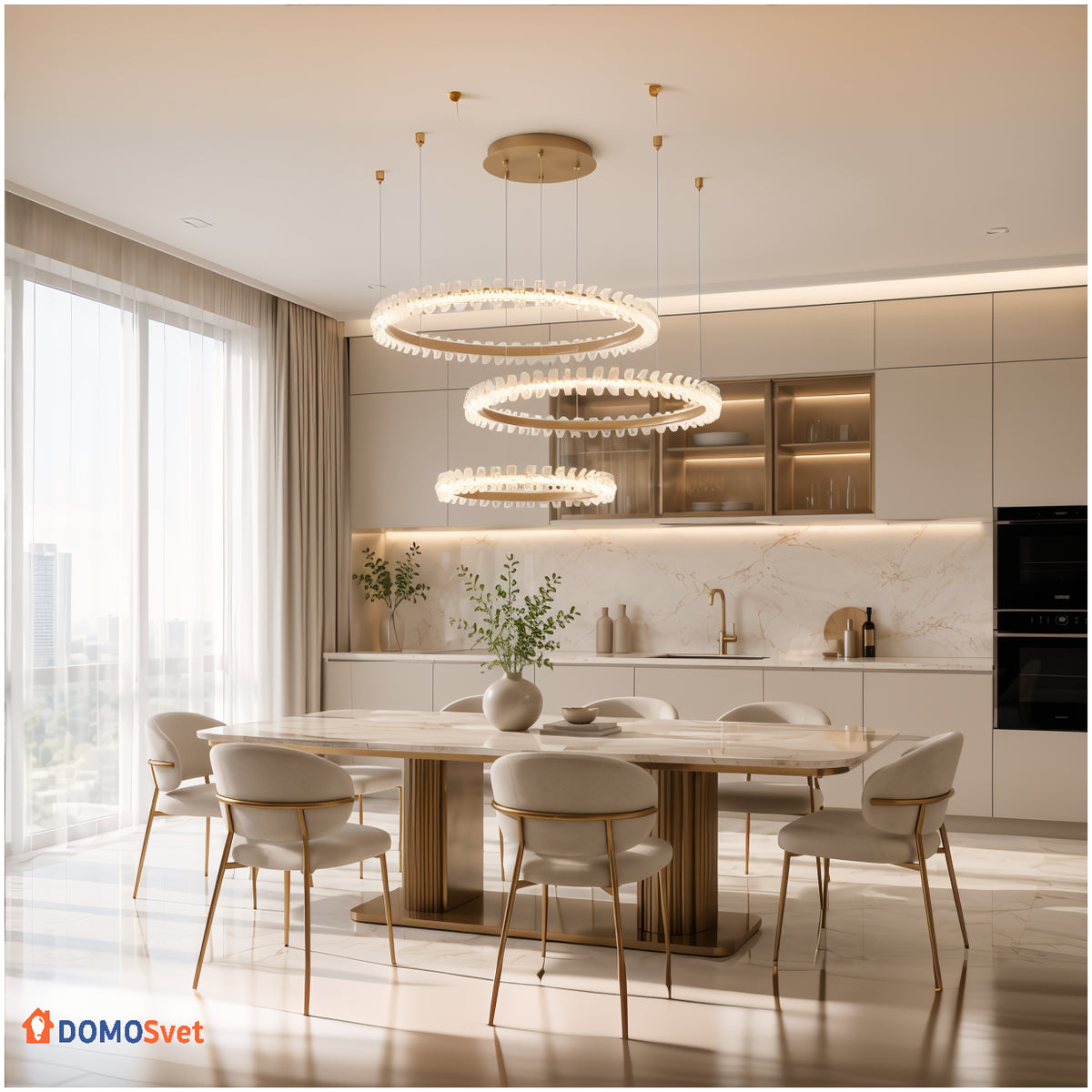 Люстра Venezia Cristallo Domosvet Design 260814-249207