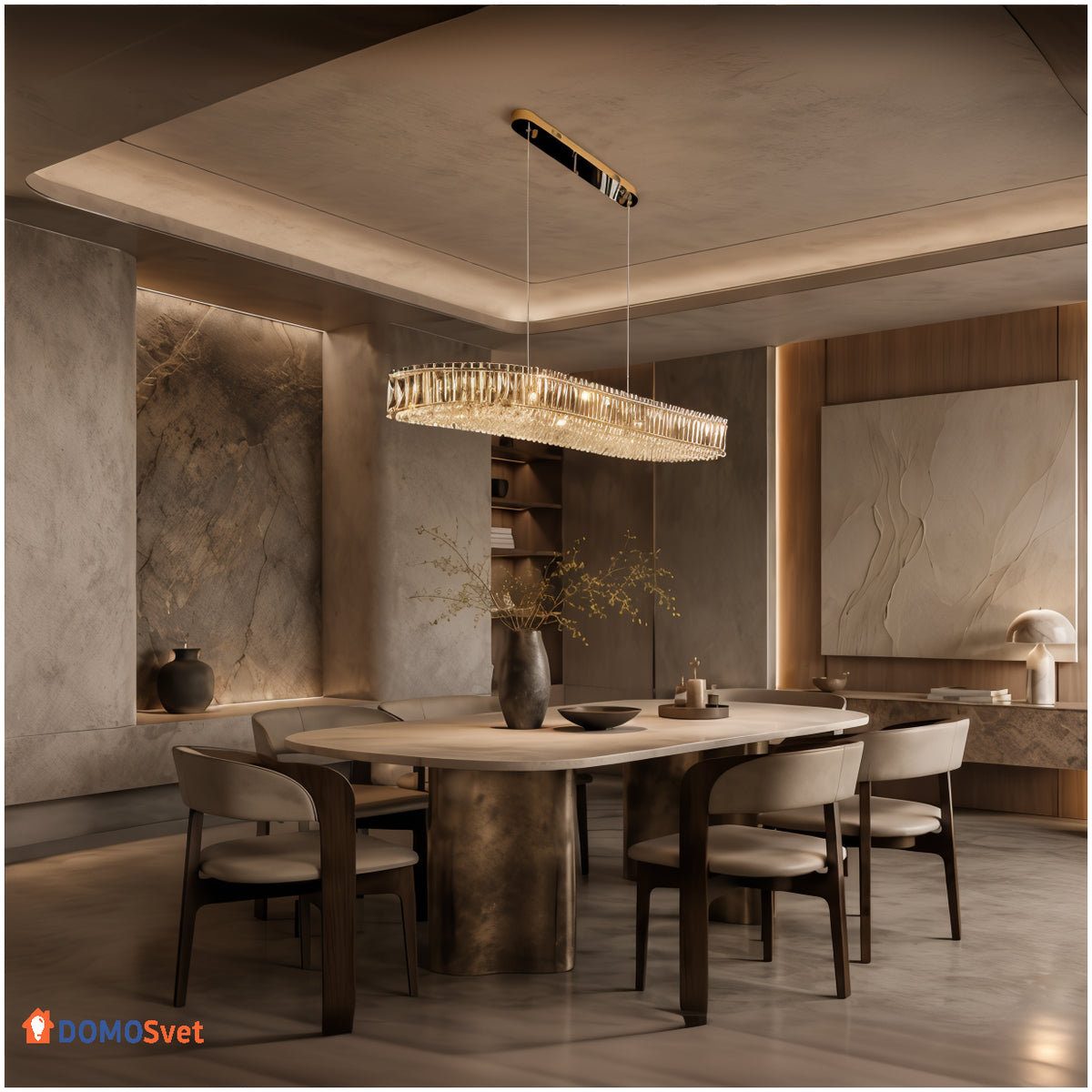 Люстра Crystal Facet Domosvet Design 260814-249239