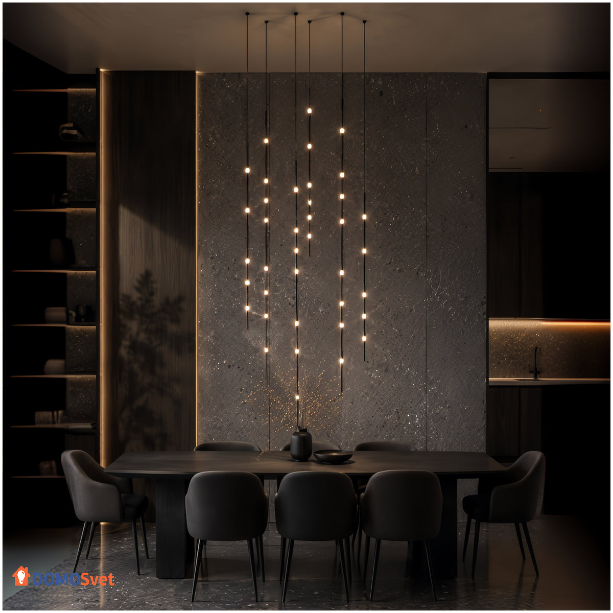 Люстра Cascade Domosvet Design 260814-249256