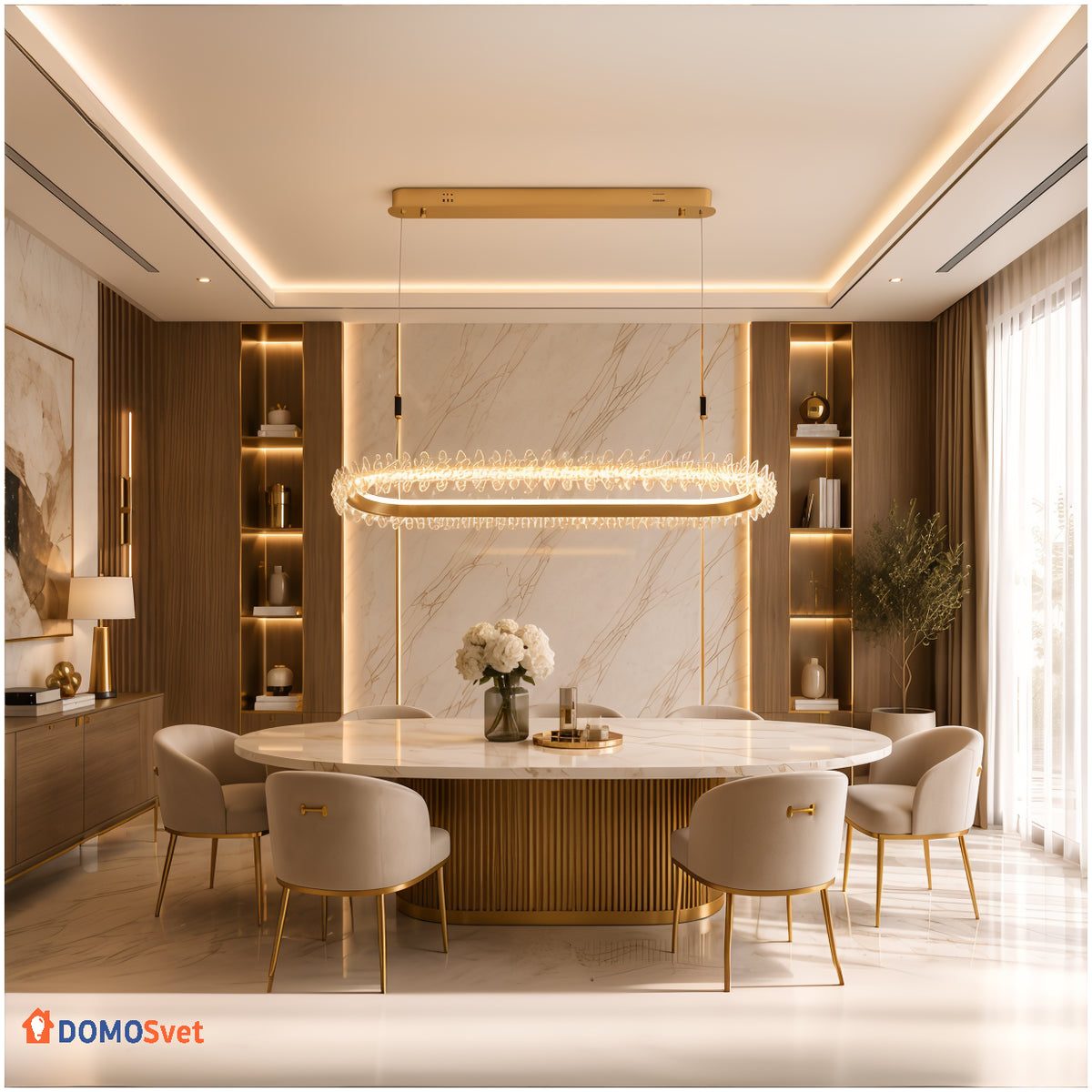 Люстра Venezia Cristallo Domosvet Design 260814-249258