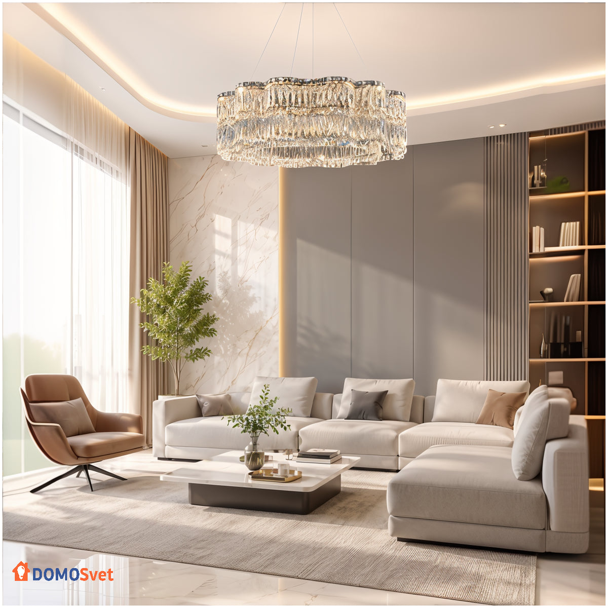 Люстра Royal Imperial Crystal Domosvet Design 260814-249264