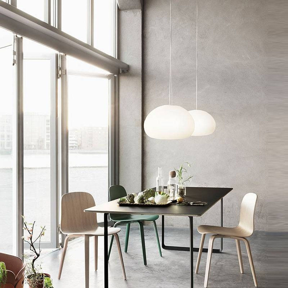 Підвісний світильник Cake D-23 1xE27 Chrome + White 250118-100004105