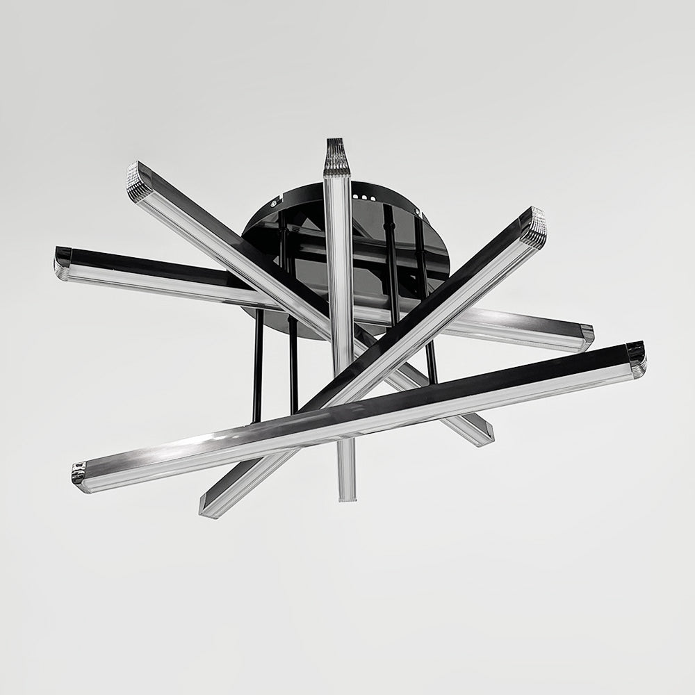 Стельовий світильник Geometry L630 Led 51W 3000K 4000K 6000K Black + Grey 250118-100004089