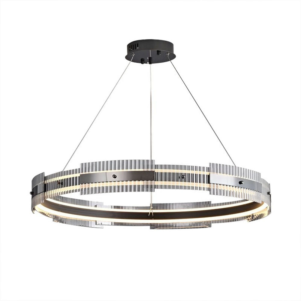 Підвісні світильники люстри Restraint D-60 Led 50W / D-80 Led 67W 3000K 4000K 6000K Black 250118-100004061
