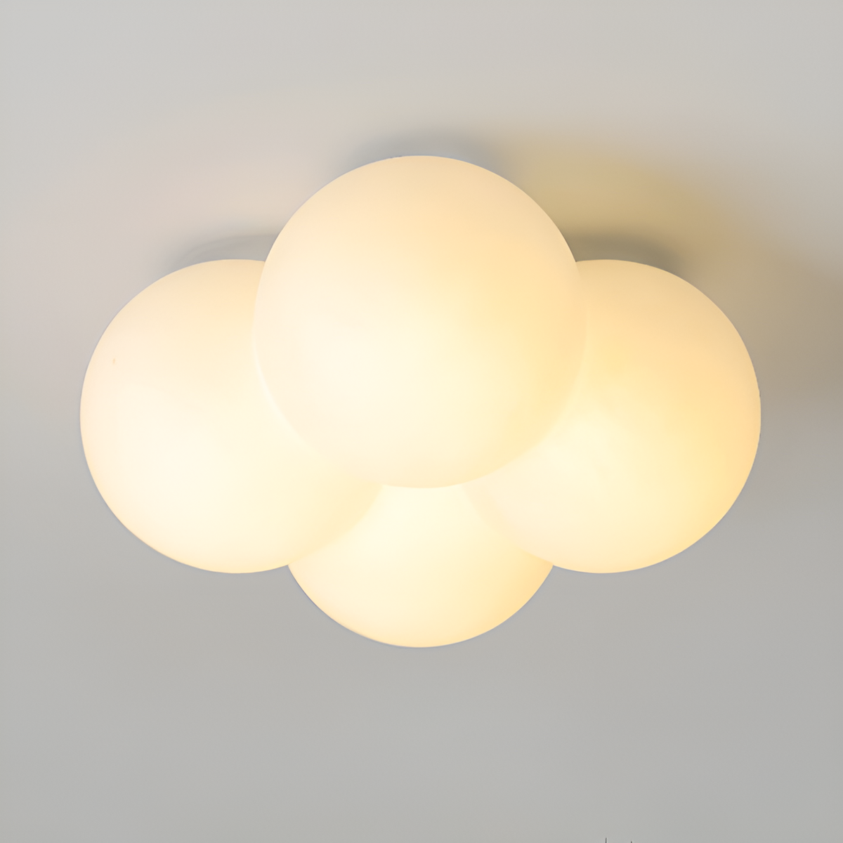 Люстра біла у вигляді хмари L-44 cm E27 White Cloud Baby Ceiling 250818-100005728