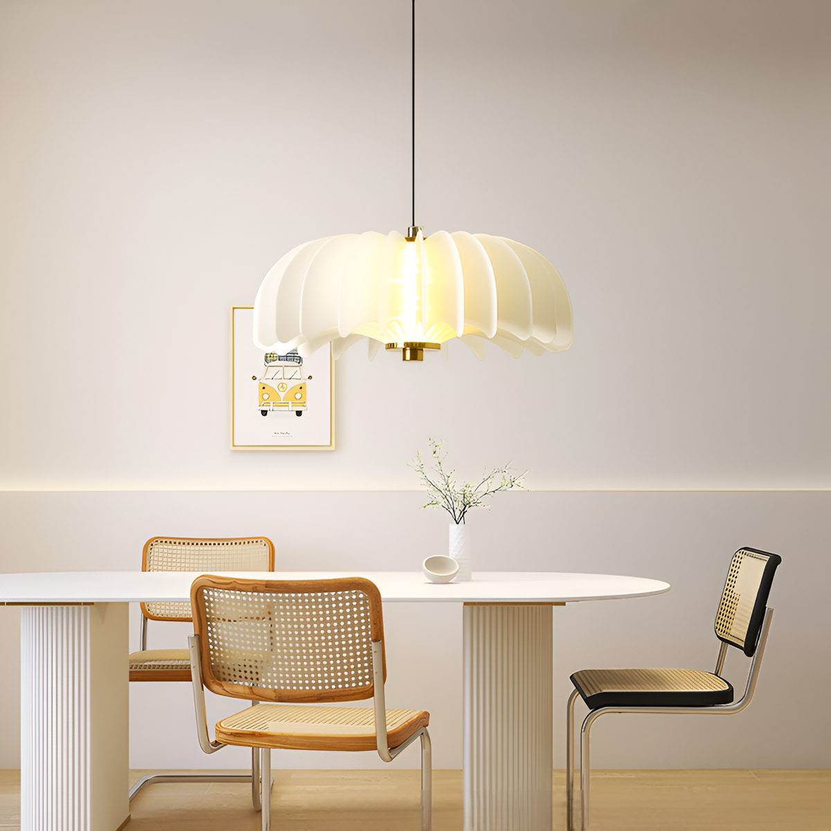 Підвісний світильник білий D-40 cm Led 14W 4000K White Lightness 260118-100007050