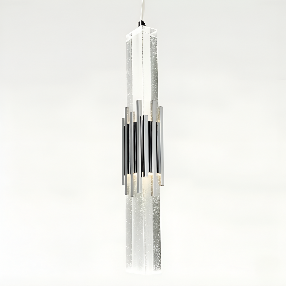 Підвісний світильник срібний Led 3.5W Chrome Tube 260119-100007002