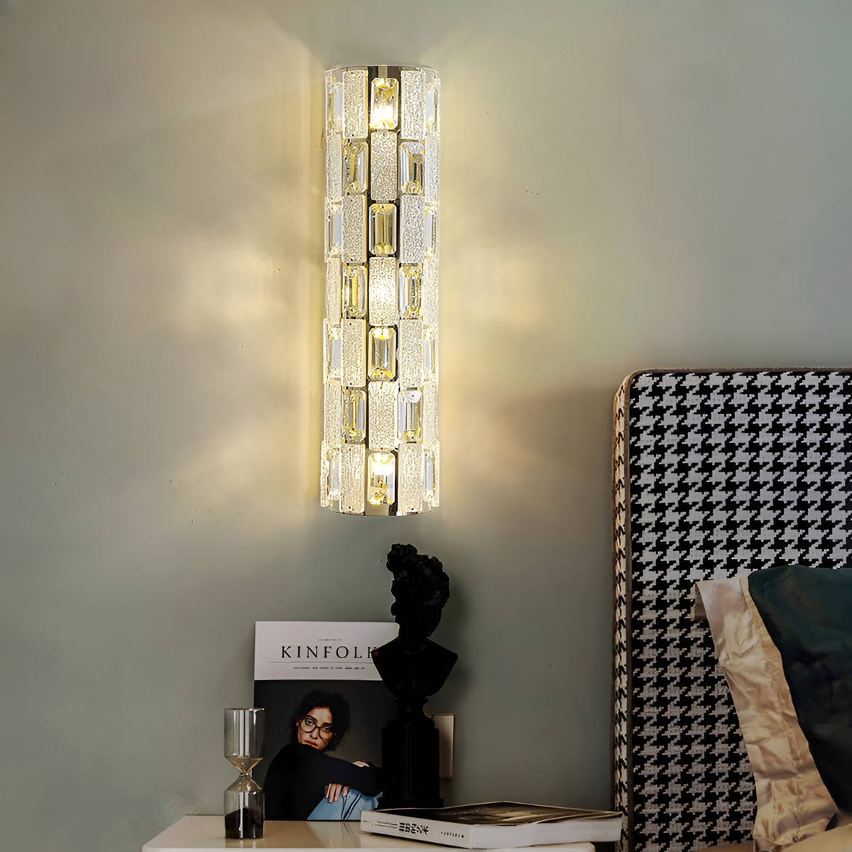 Настінні світильники золоті H-40 cm / H-50 cm Led 3000K-5000K Gold Crystal 260122-100007275