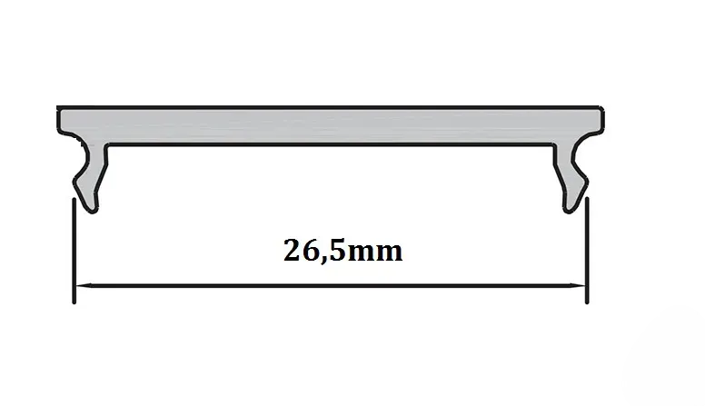 Пилозахисний екран L-300cm Black 250578-100004967