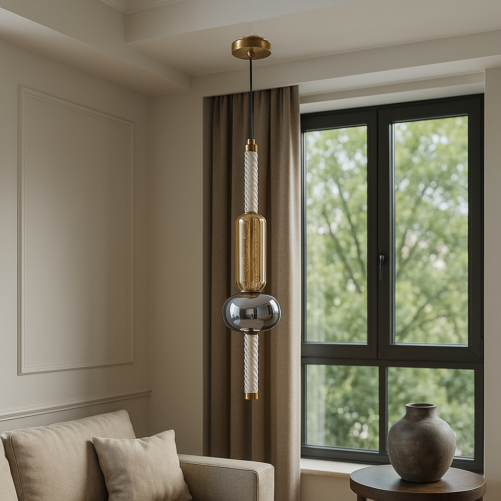 Підвісний світильник H-50 cm Led 7W 4000K Amber+Smoke+Clear Colours 251031-100006322