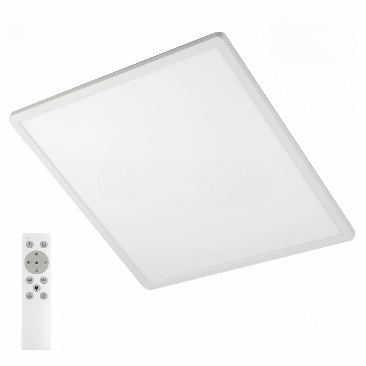 Ультратонкий стельовий світильник білий з пультом управління L-42 cm Led+RGB 36W 4500К White Canny 250848-100005740