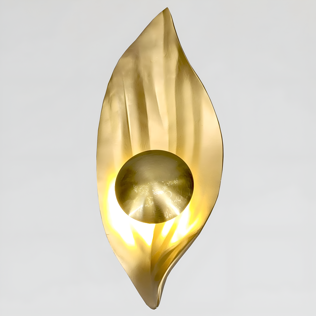 Настінний світильник золотий H-44 cm Led 4.6W 3000K-6000K Gold Leaf 260135-100007329