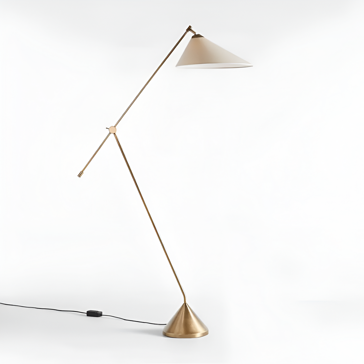 Торшер золотий L-160 cm Led Gold Heron 260658-100008298