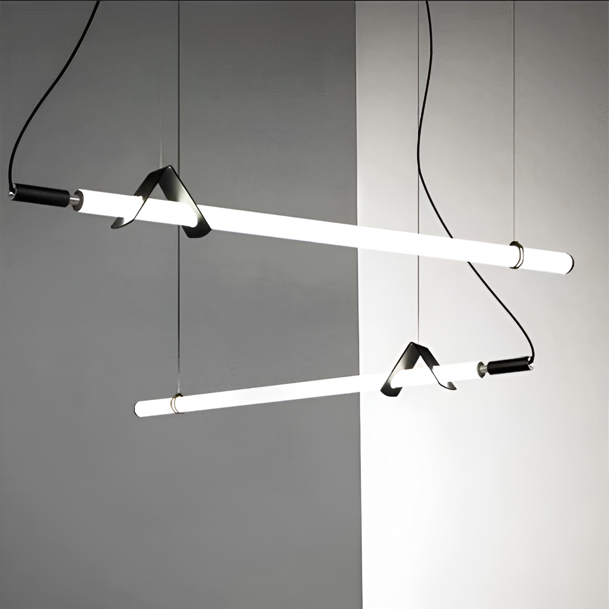 Підвісні світильники Tube L-100 cm / L-120cm Led 4000K Black 230618-100002220