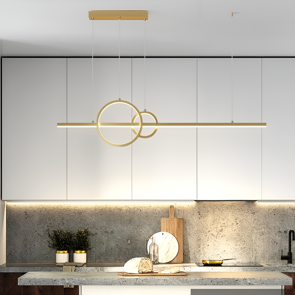 Люстра Geometry 40W Gold 250476-100004382