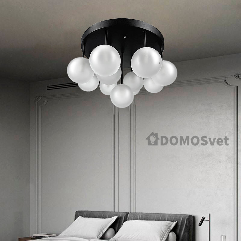 Люстра White Balls Brass / Chrome / Black H-35 см D-12 см 210818-100000299