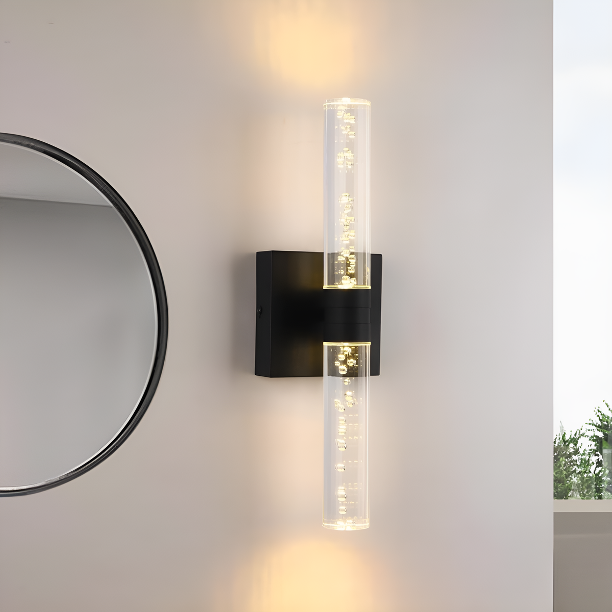 Настінні світильники чорні Led 3W 4000K L-40 cm / L-60 cm Black Clear 250718-100005514