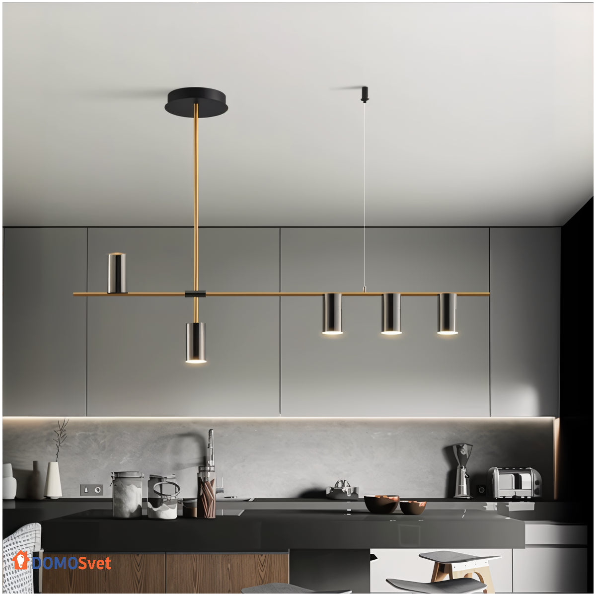 Люстра Tubus Linear Pendant Domosvet Design 250914-241467