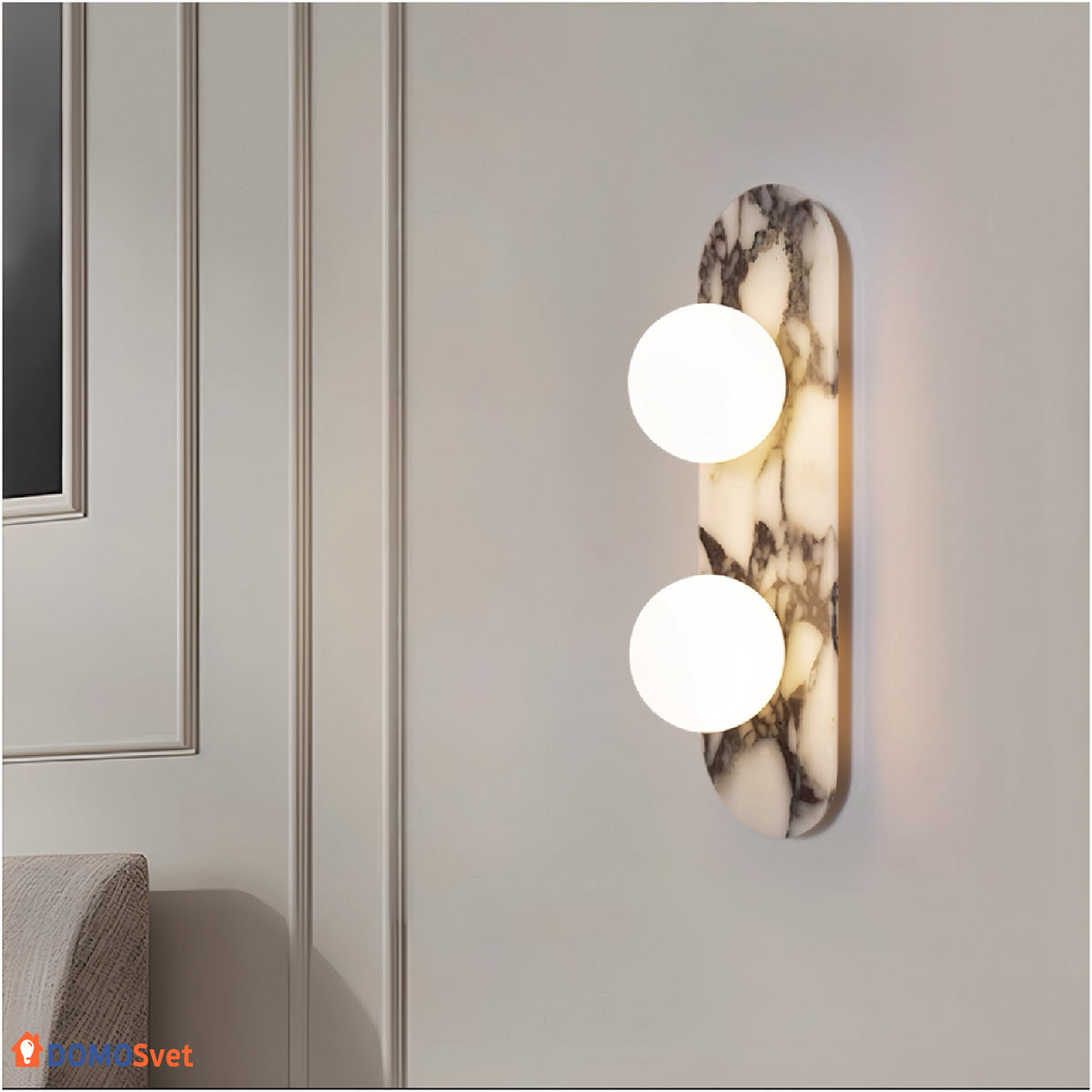 Настінний Світильник Coun Marble Light Domosvet Design 260814-248954