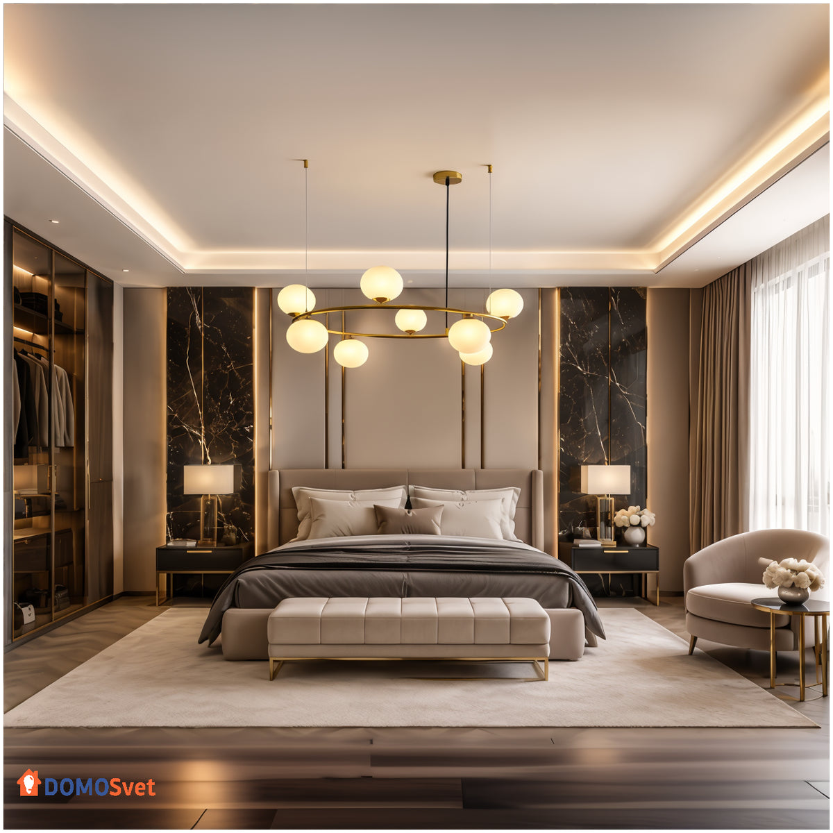 Люстра Elyra Lamp Domosvet Design 260814-249153