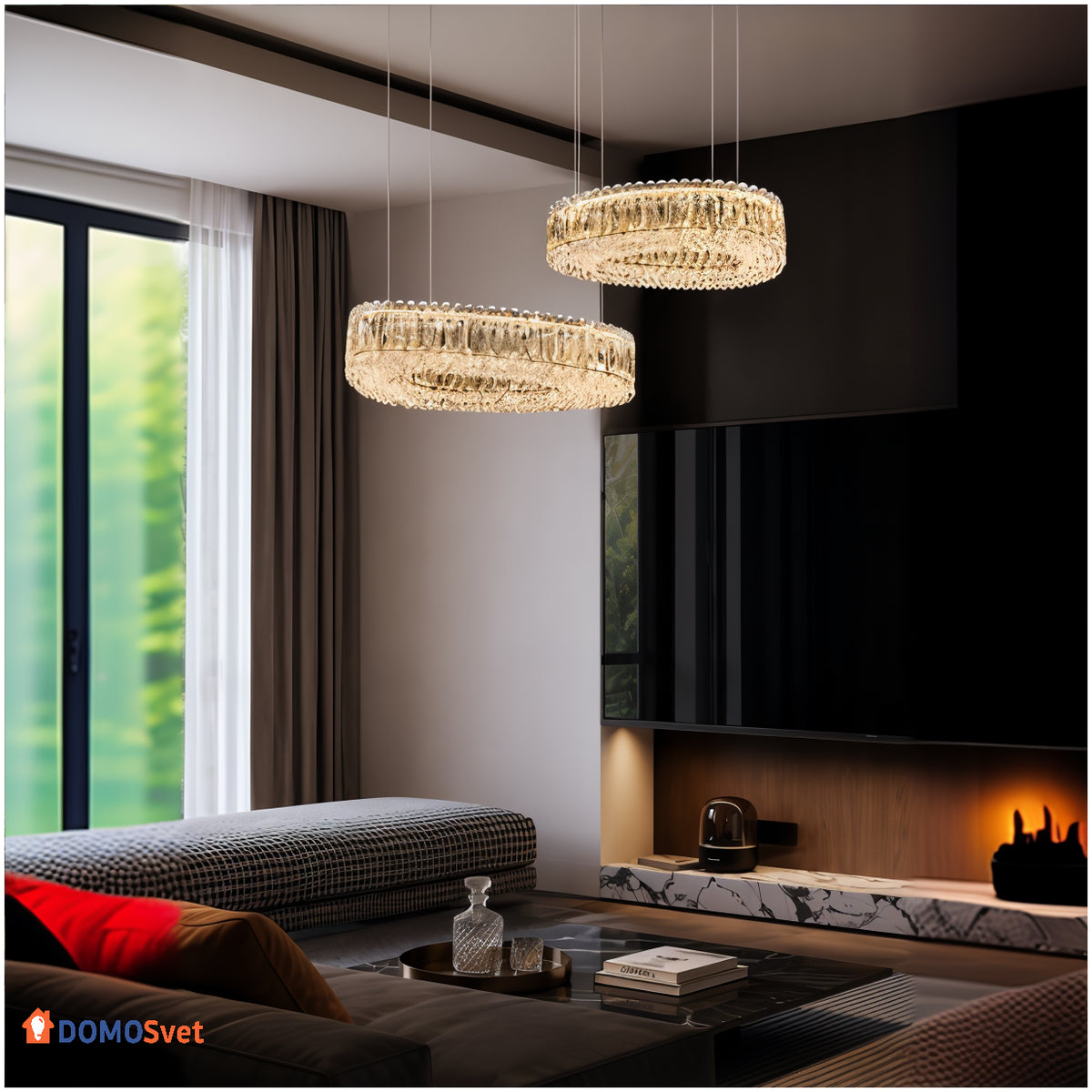 Люстра Crystal Facet Domosvet Design 260814-249221