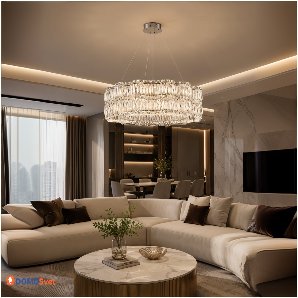 Люстра Royal Imperial Crystal Domosvet Design 260814-249264