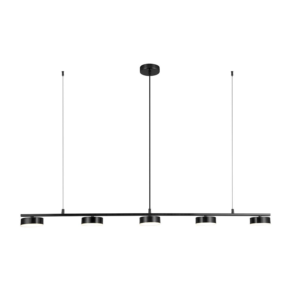 Підвісна люстра чорна L-118 cm Led 30W Black Wink MJ 230626-100002163