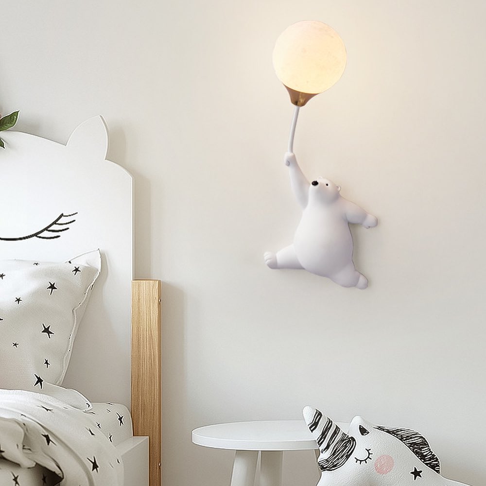 Бра Bear Ball White H-36 см Left / Right 230718-100002322