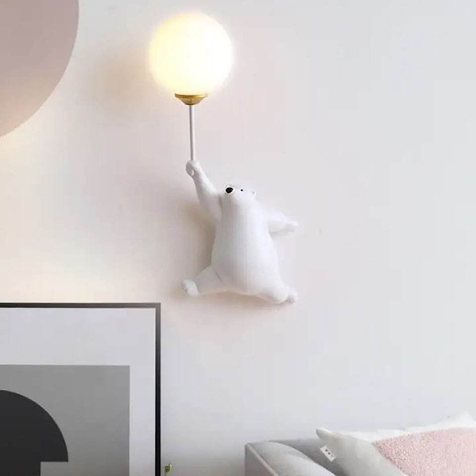 Бра Bear Ball White H-36 см Left / Right 230718-100002322