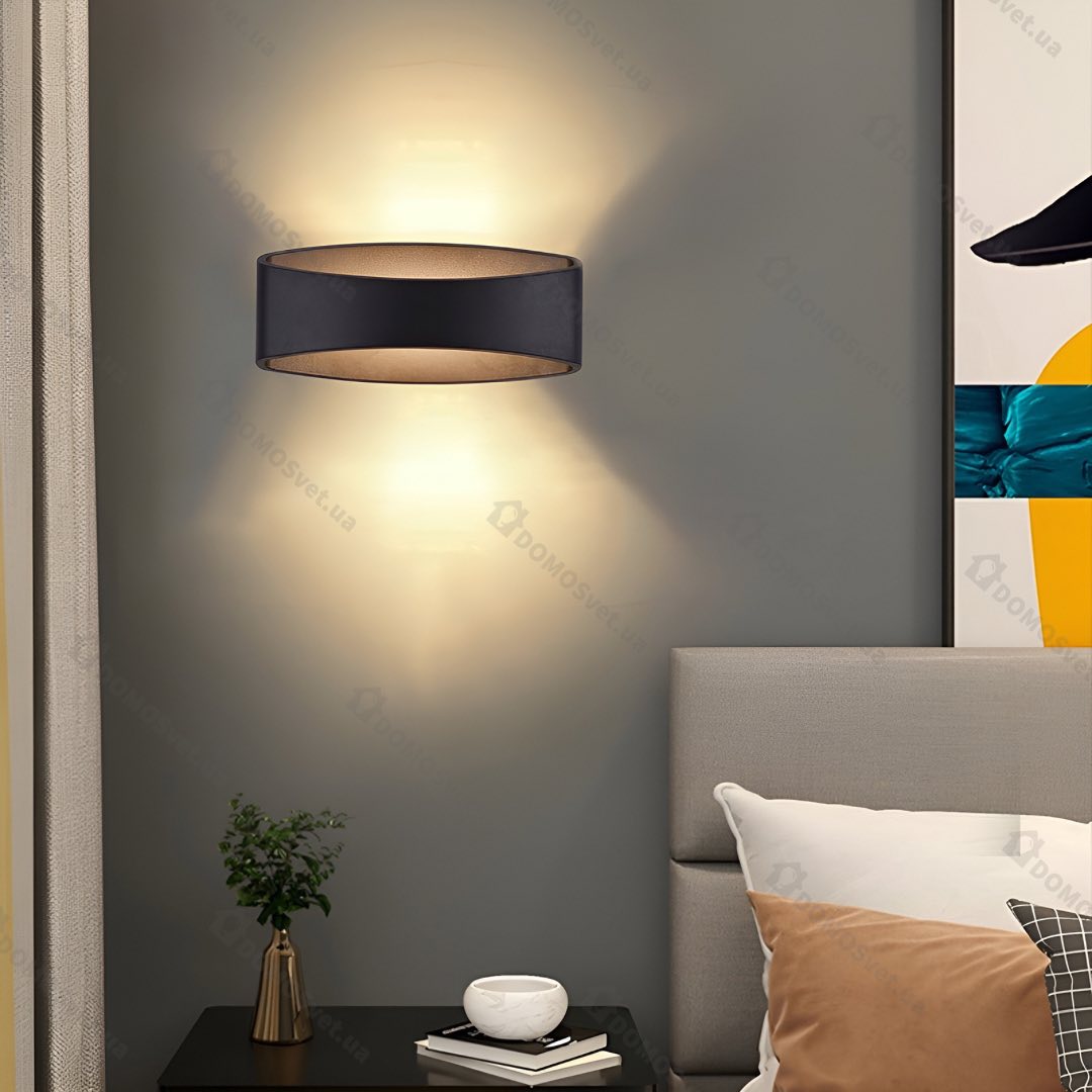 Бра Semplice Black White 5W 3000K H-8 см 230867-100002427