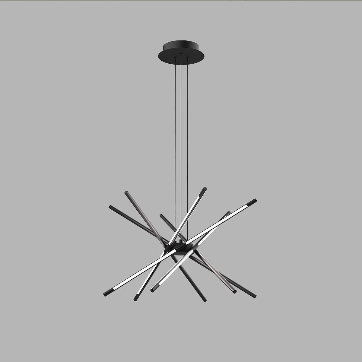 Люстра Apex D D-72 см 60W 4000K Black 230926-100002499