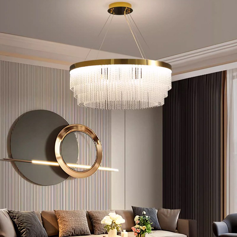 Люстра Briol gold circle D-40 / D-60 / D-80/ D-100 3000К-4500К-6000К 230918-100002510