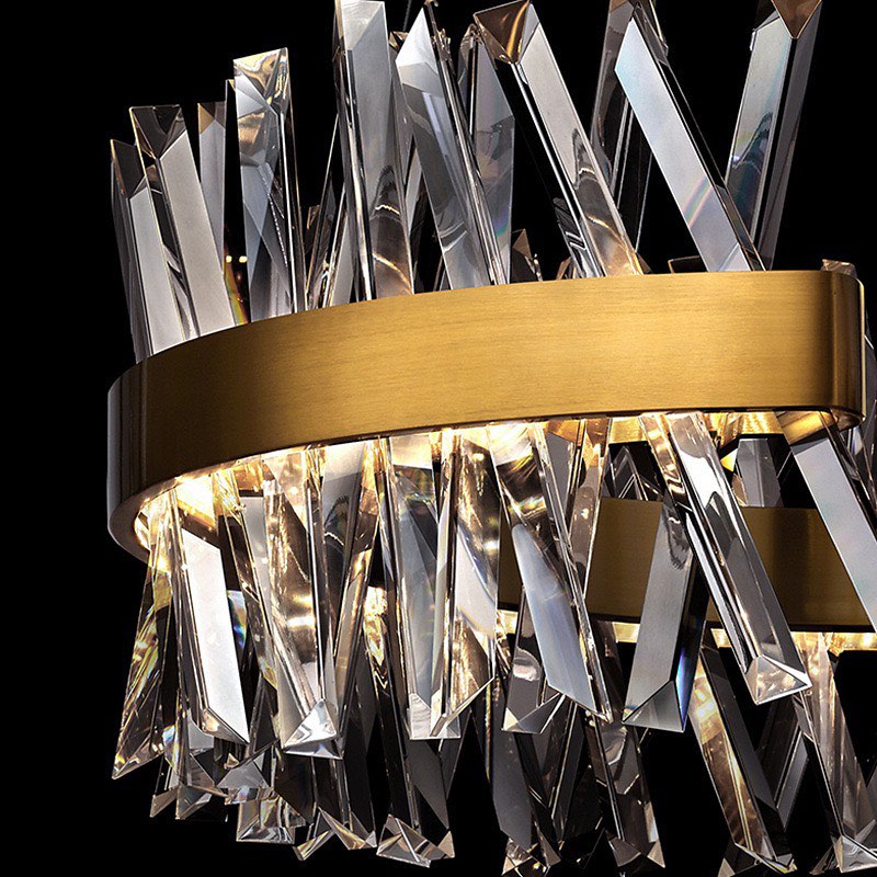 Підвісна люстра Curzon gold L-100 см 30W 4000K 230918-100002583