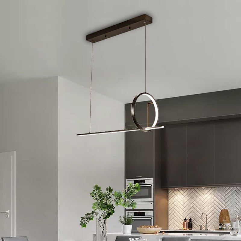 Люстра Mr Hoops 3 L-80 см H-175 см 3000К-4500К-6000К Black 231018-100002633