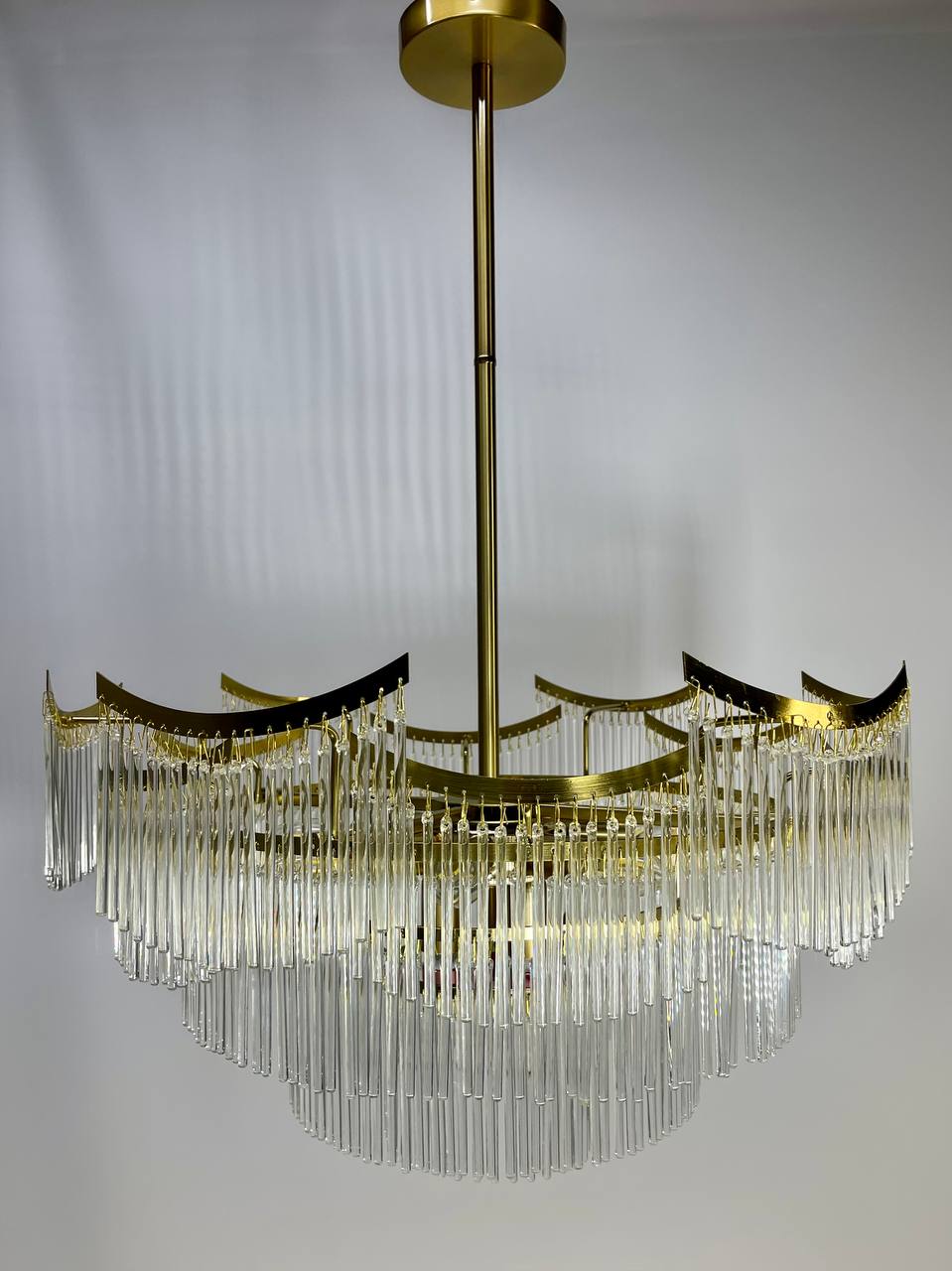Підвісна люстра золота D-60 cm E14*11 Gold Luxury 251188-100006517