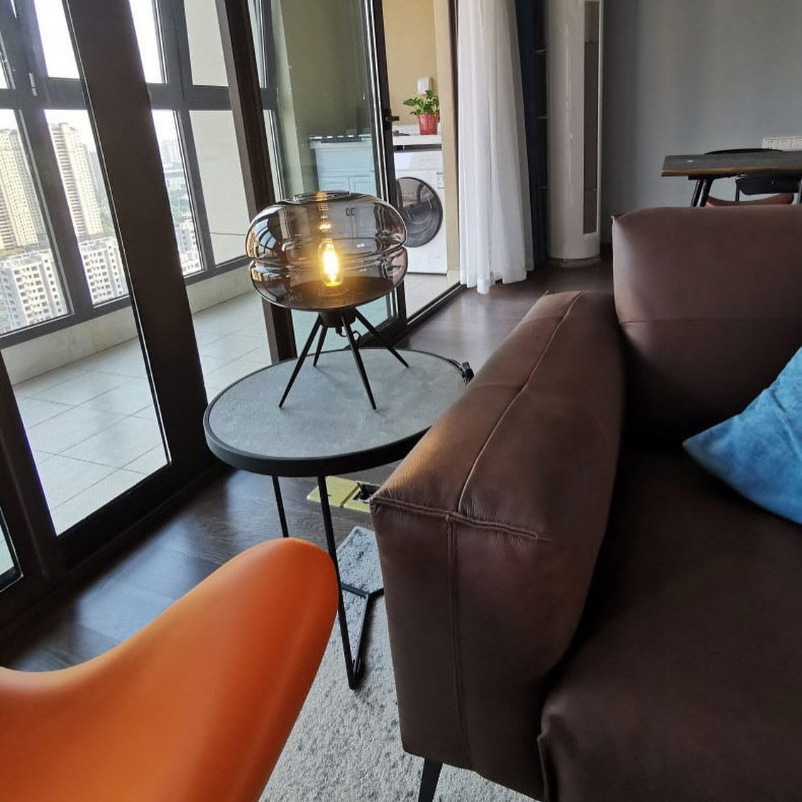 Настільна лампа Barattolo Amber / Grey Н-38 см W-29 см 240149-100002951