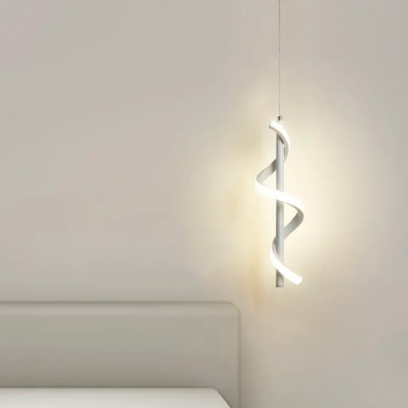 Підвіс Vortex lamp Н-80-210 см W-12 см 10W 3000K-6000K White / Black 240219-100003085