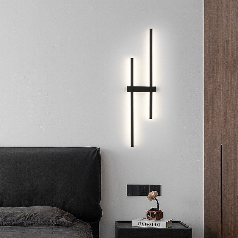 Бра Lines duo Black L-90 см / L-120 см 3000К-6000К 240219-100003088