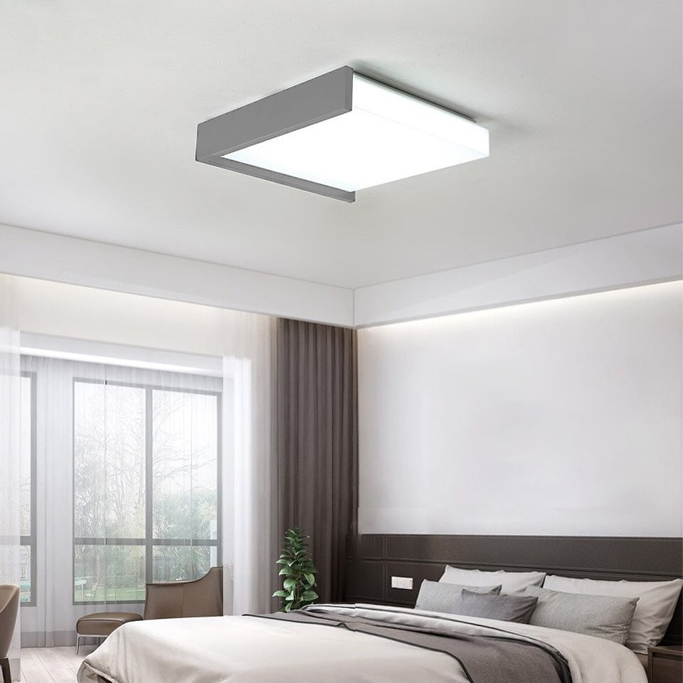 Стельовий світильник з пультом Quadro Grey H-11 см W-55 см 48W 3000K-6000K 240319-100003163