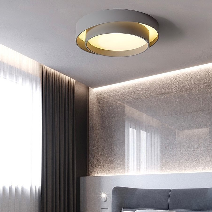 Стельовий світильник lamp Black / Grey D-40 см 24W 3000K-6000K 240476-100003180