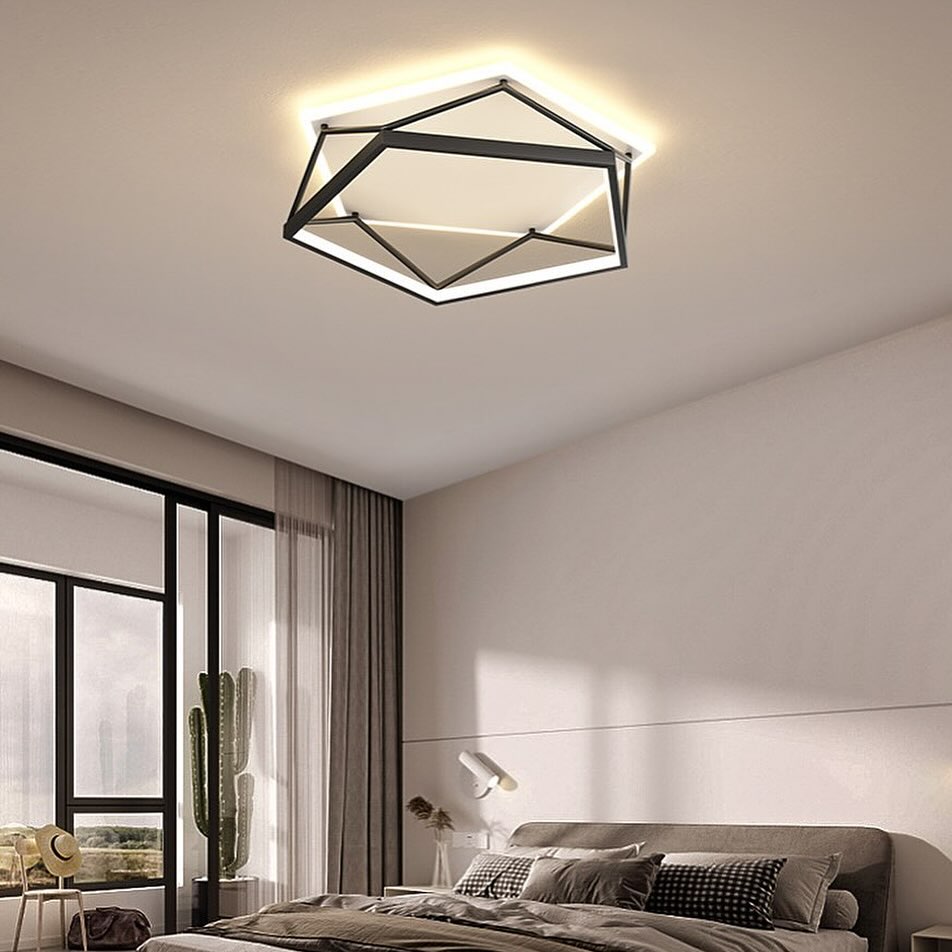 Стельовий світильник Multicorner Н-9 см W-46 см 60W Black + White 240418-100003190